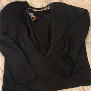 Nike open back sweatshirt